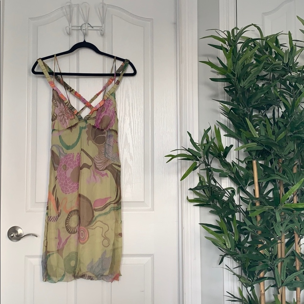 Bohemian Floral Crossback SunDress